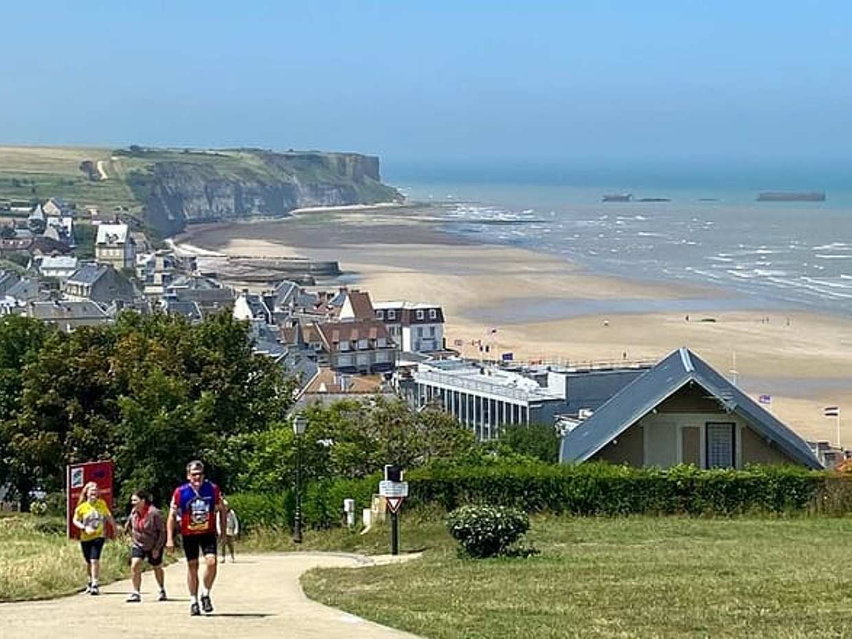 2-day Private D Day Omaha Utah Beaches Live Guided from Paris.