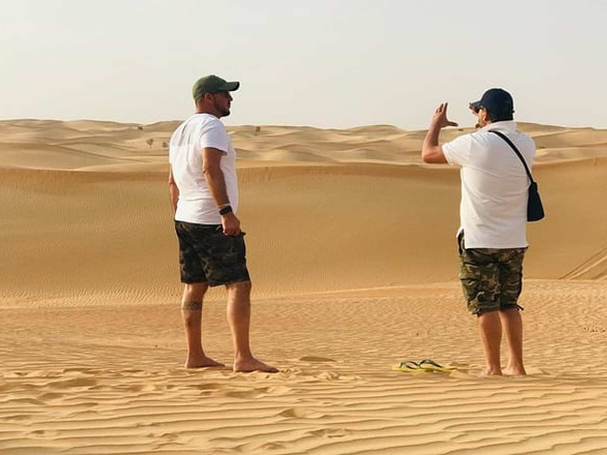 Abu Dhabi Morning Desert Safari,Dune Bashing,Sandboarding,Camel Riding&Quad Bike