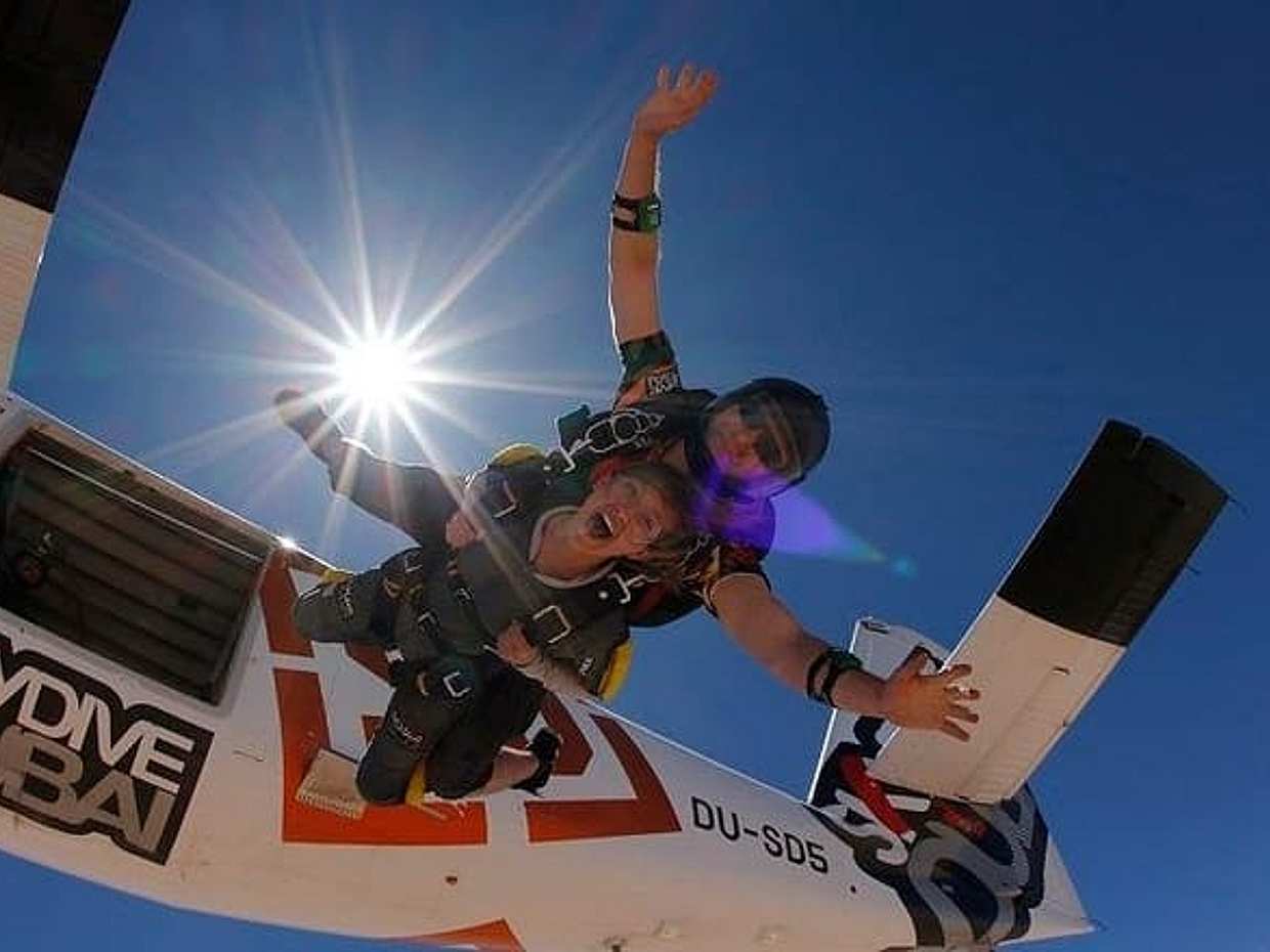Tandem Skydive Desert- Must do in Dubai with pick up