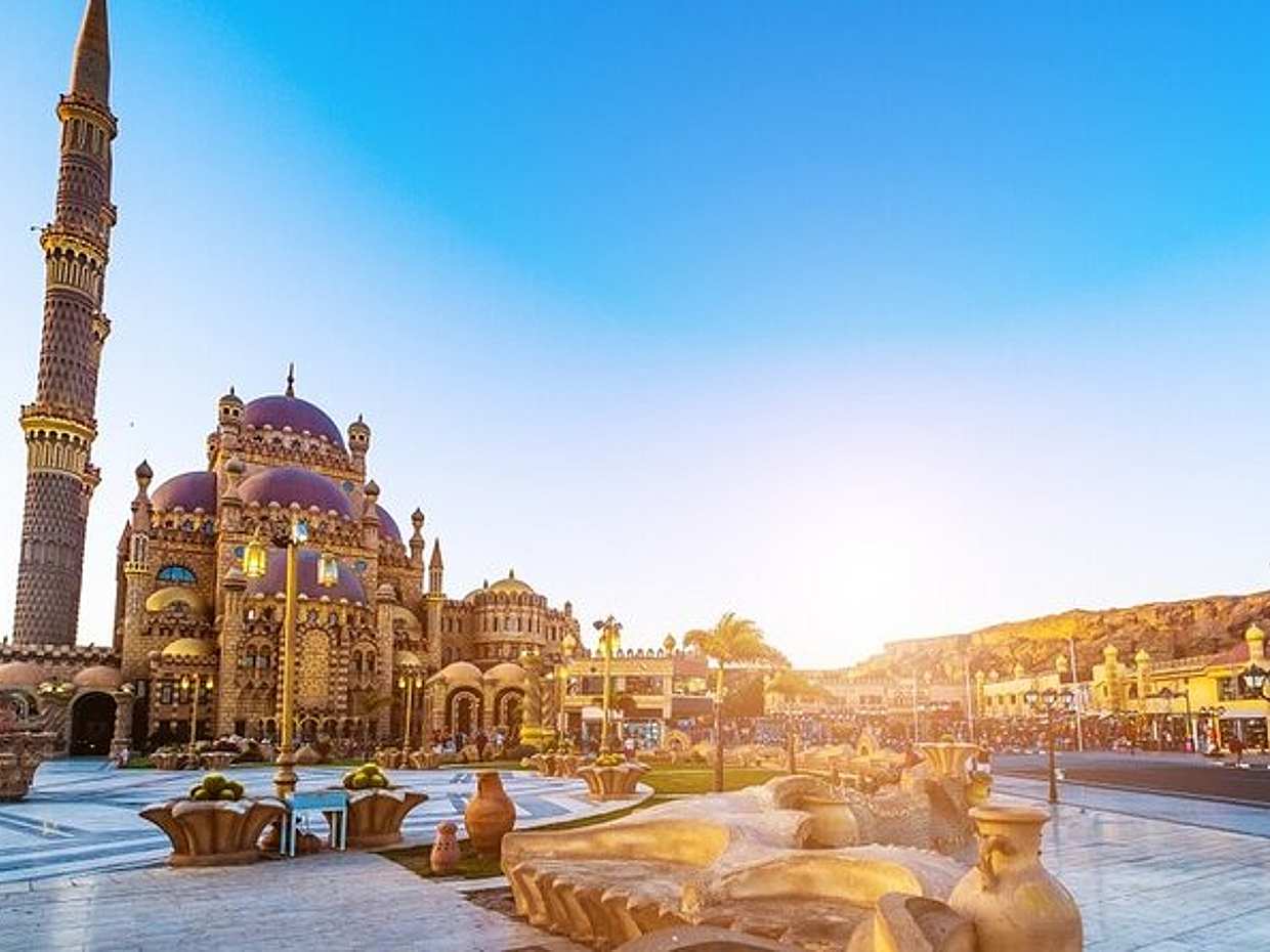 Sharm el Sheikh Private Stadtrundfahrt zur Al Sahaba Moschee & Soho Square in Ägypten, Sharm El-Sheikh