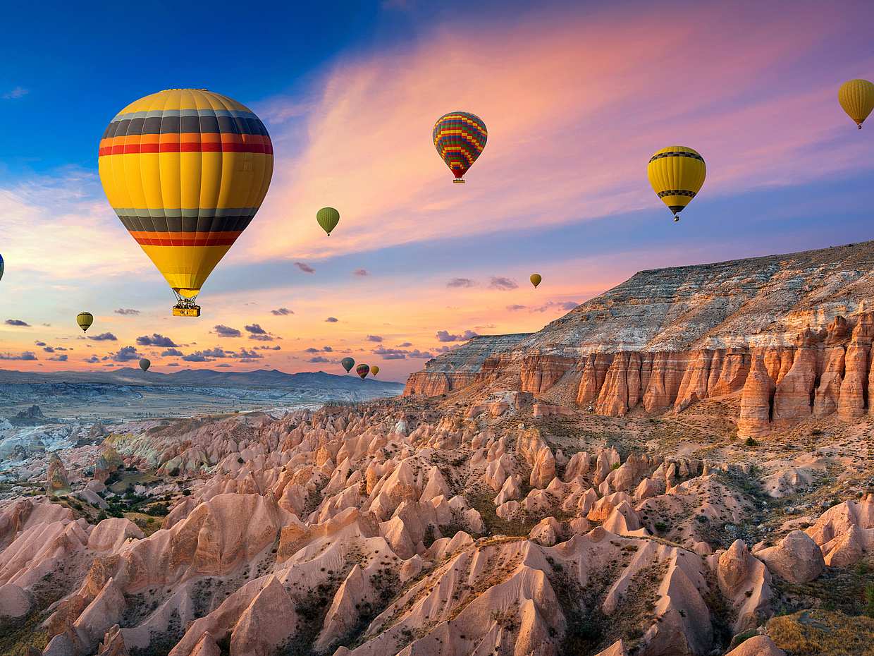 1-hour Magical Cappadocia Balloon Tour in Turkey