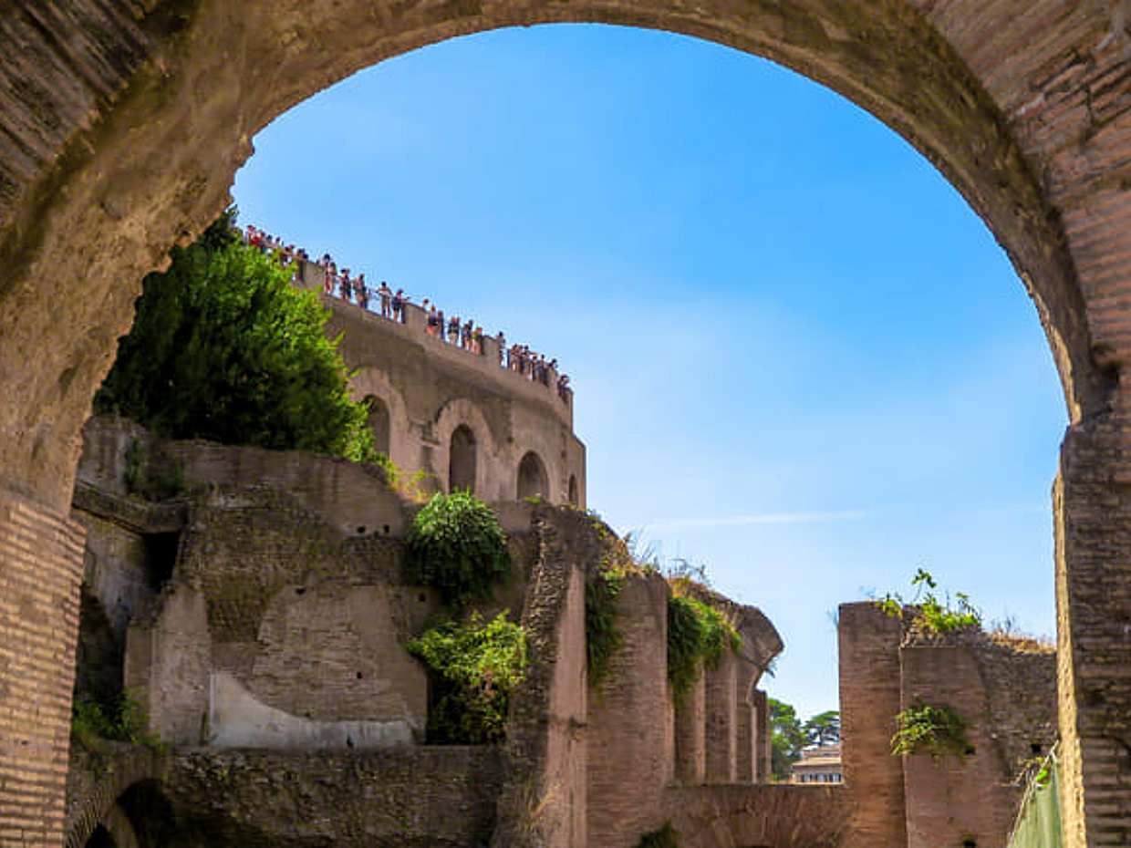 Kolosseum, Forum Romanum und Palatin von Rom in Italien, photo 4