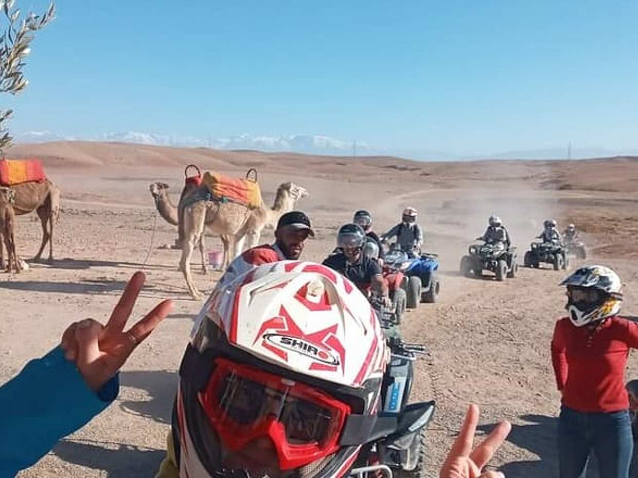 Agafay Desert Quad & Camel Tour with Dinner Show, photo 2
