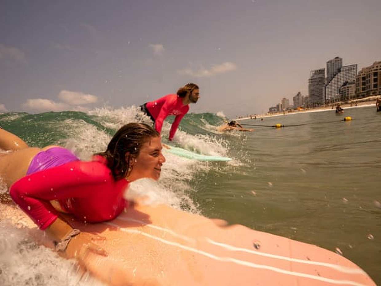 Surf Board or Boogie Board Rental at Tel Aviv Beach, photo 2