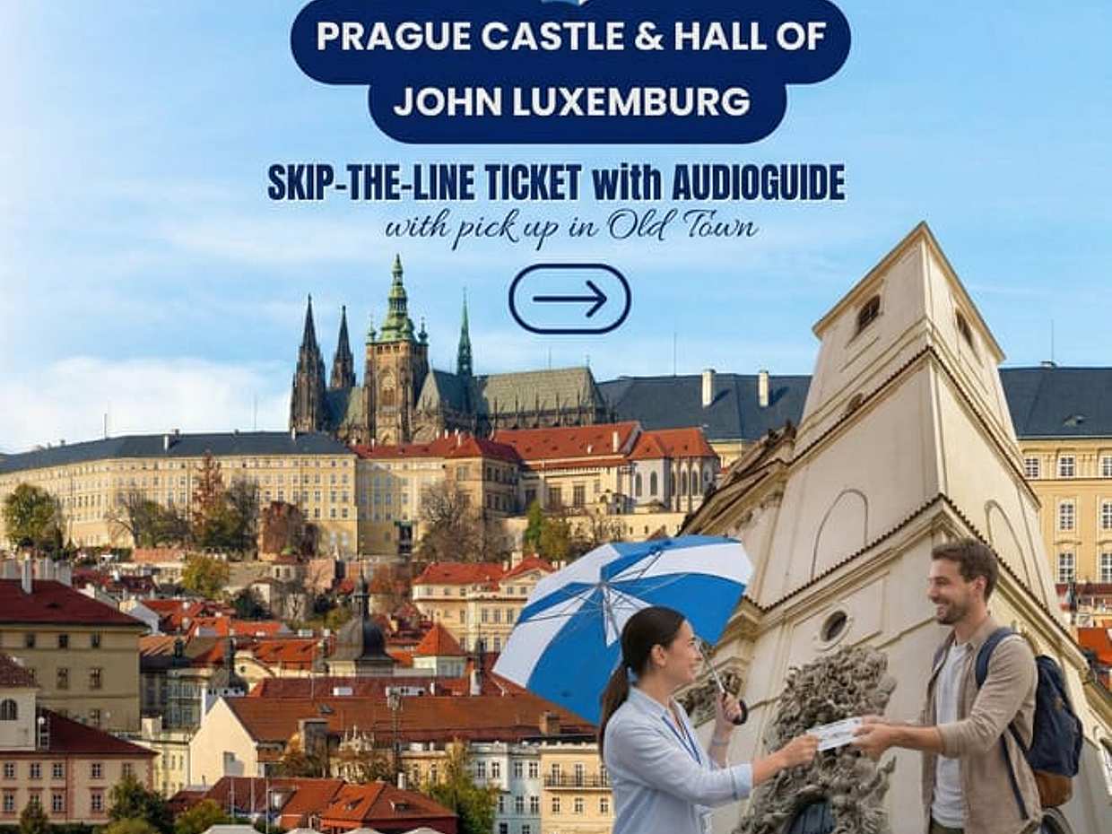 "Pražský hrad & Klenotnice Jana Lucemburského. Vstupenky - vyzvednutí Staré Město"