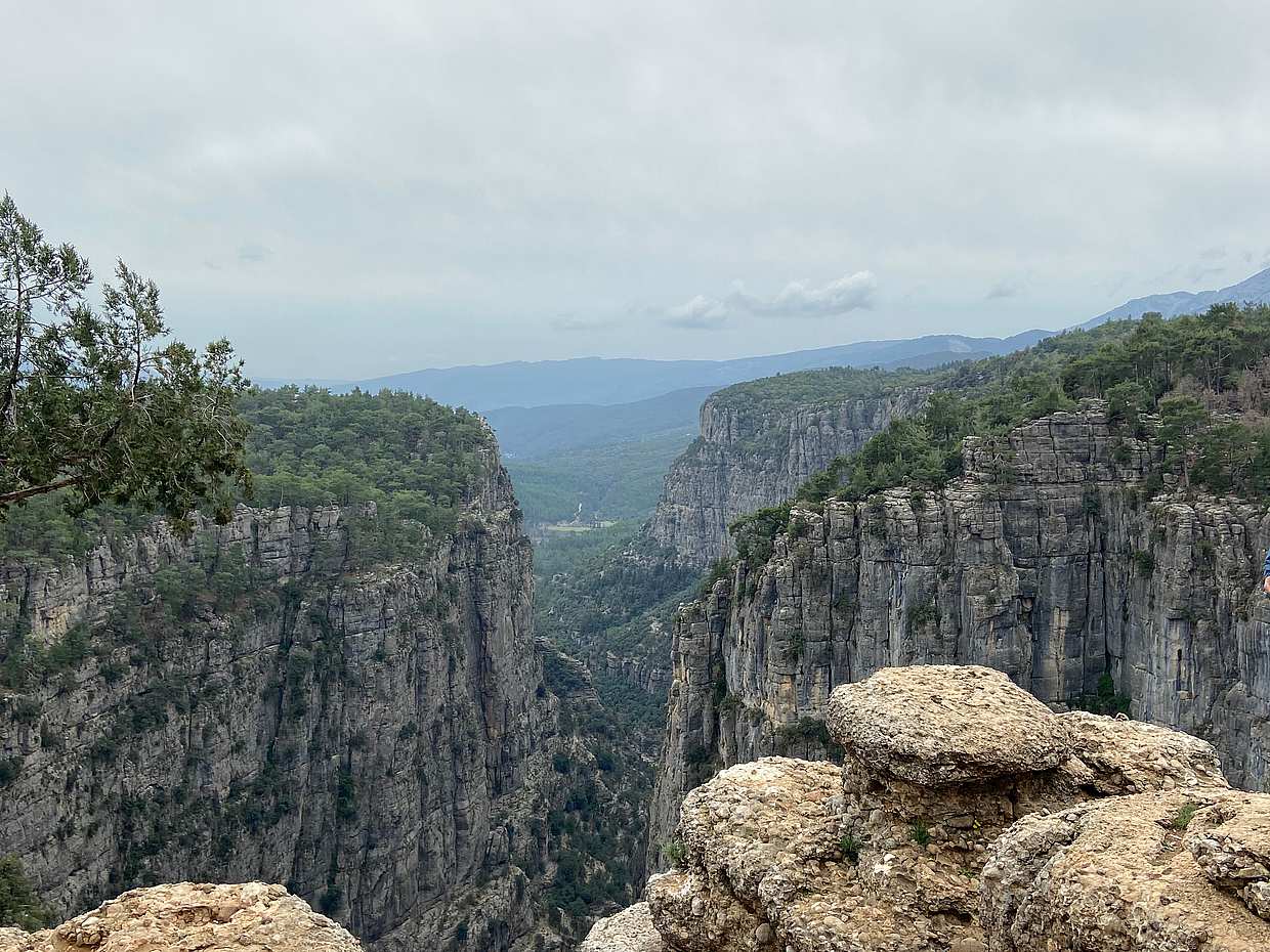 Cañón Tazı: un vuelo sobre el abismo y rafting en Turquía, Alanya