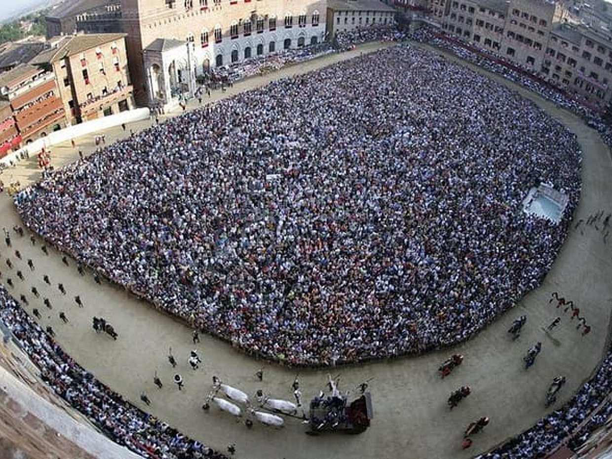 "Siena Palio Pferderennen ab Florenz inklusive Stadtrundfahrt und Abendessen in Italien", photo 5