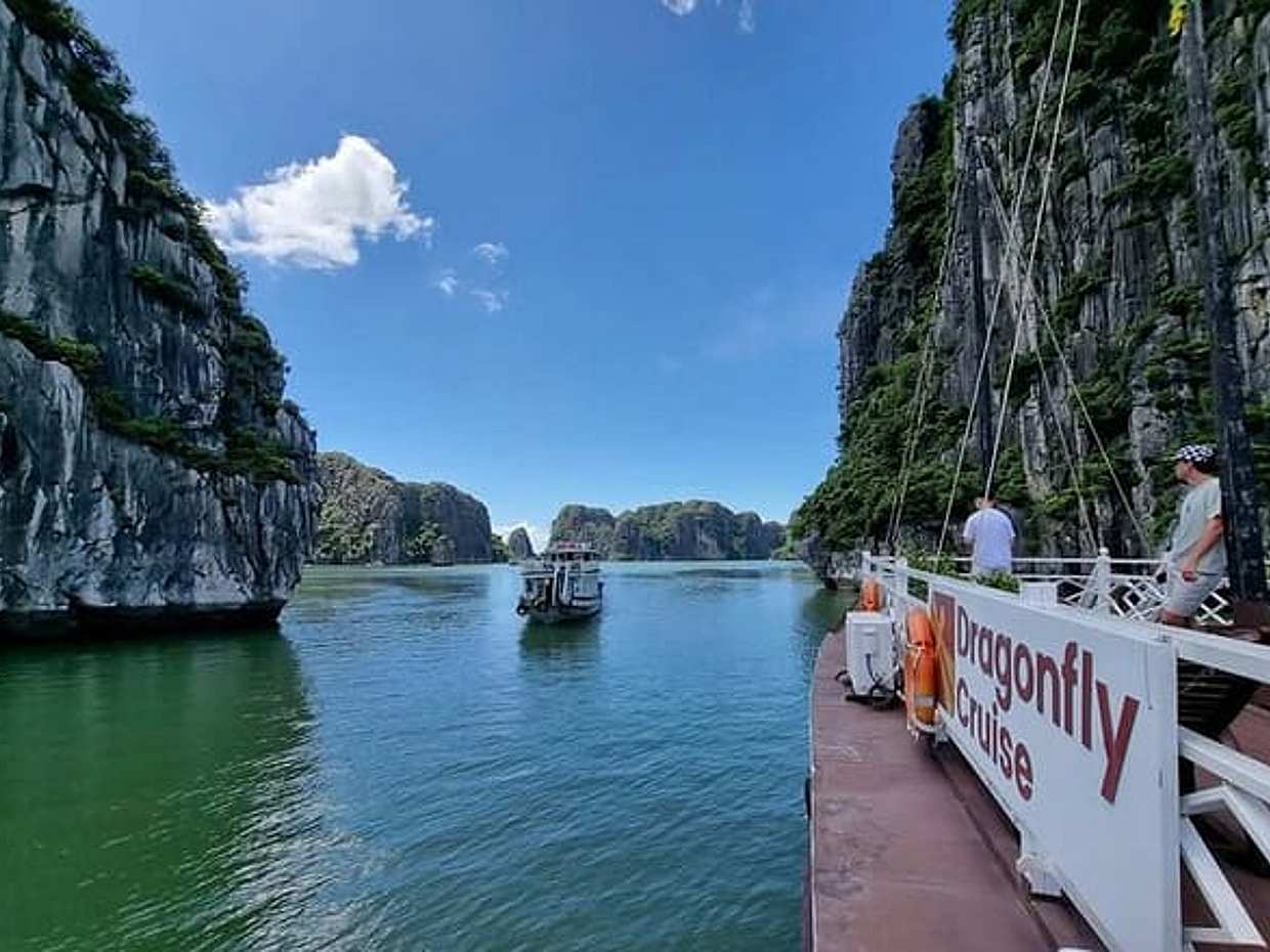 Baia di Halong Escursione a terra: 4 ore di crociera, pranzo, biglietti e grotta in Vietnam, Ha Long