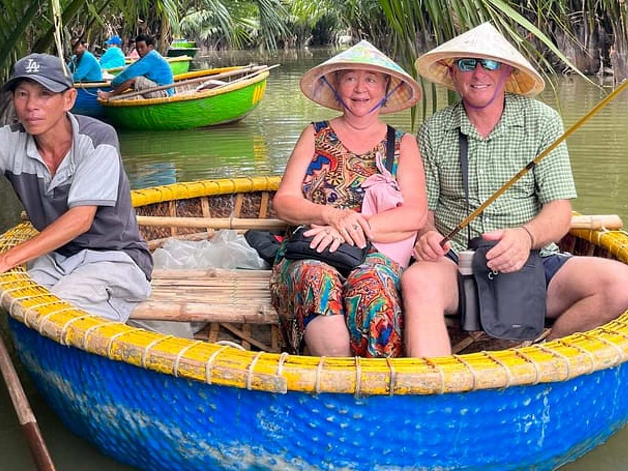 Hoian Town Tour With Basket Boat & Lantern Release From Danang, photo 3