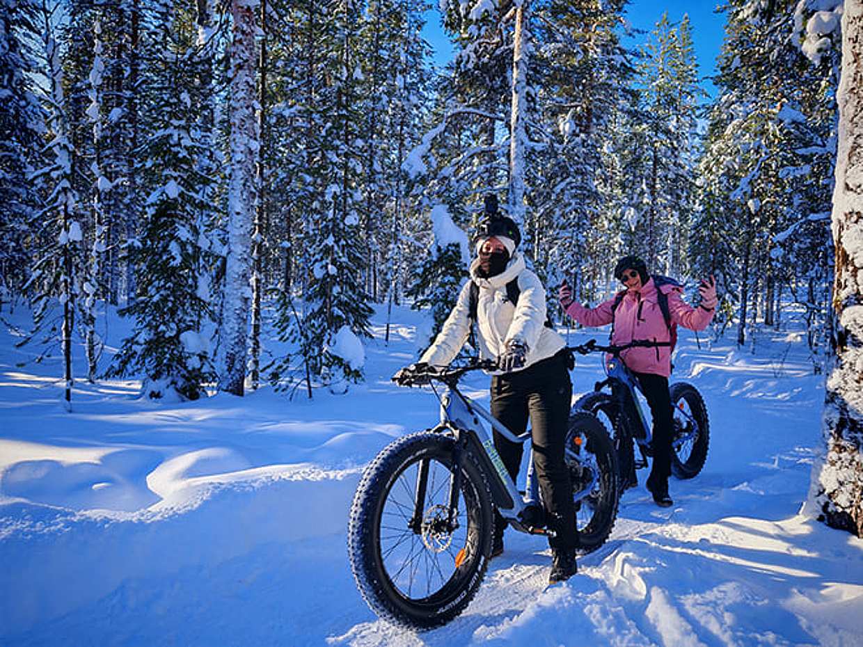 Levi Wilderness E-Fatbike Tour with Campfire, 3-4 hrs, photo 2