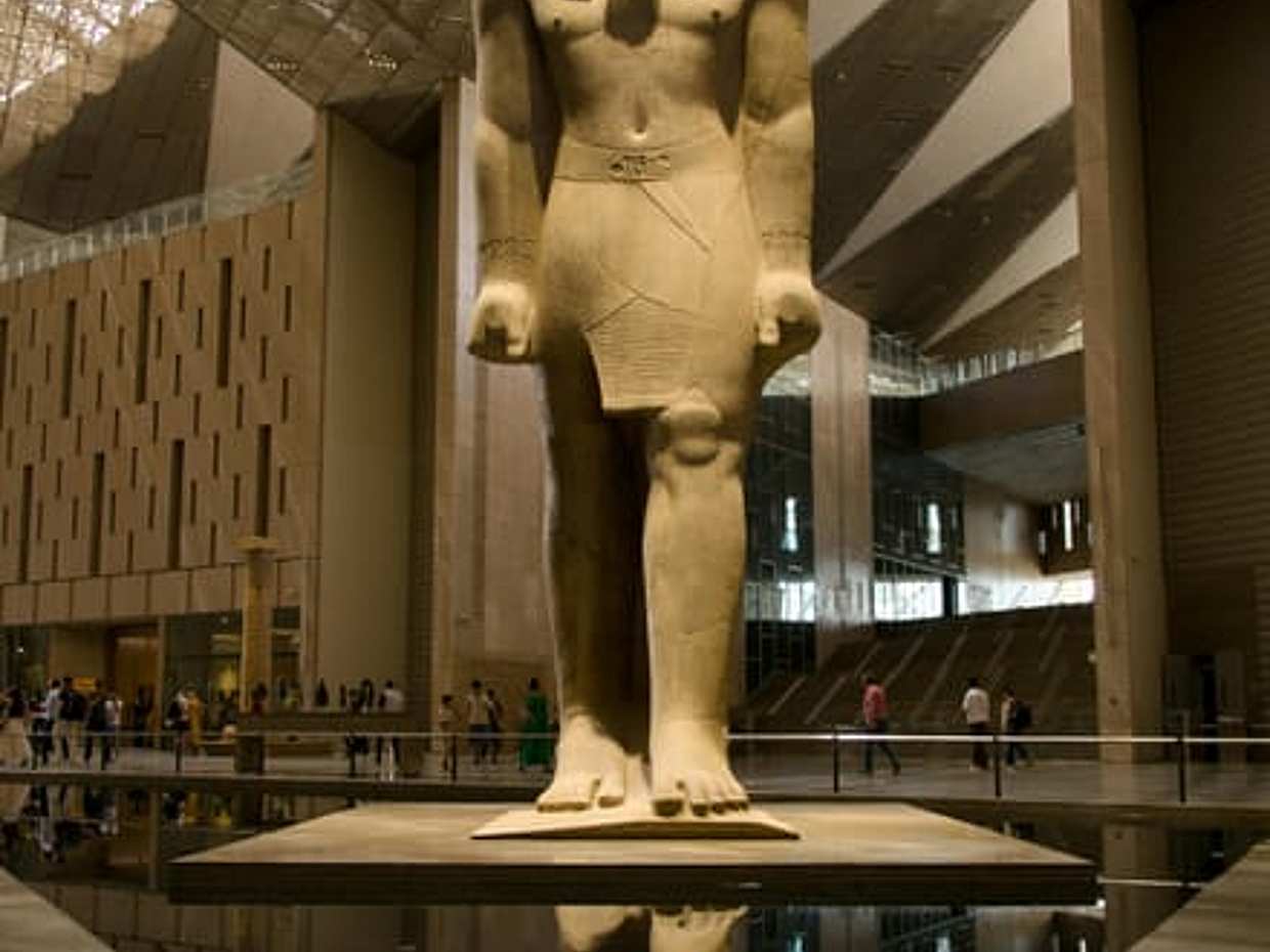 Cairo Gems: Pyramids, Sphinx and The Grand Egyptian Museum from Hurghada