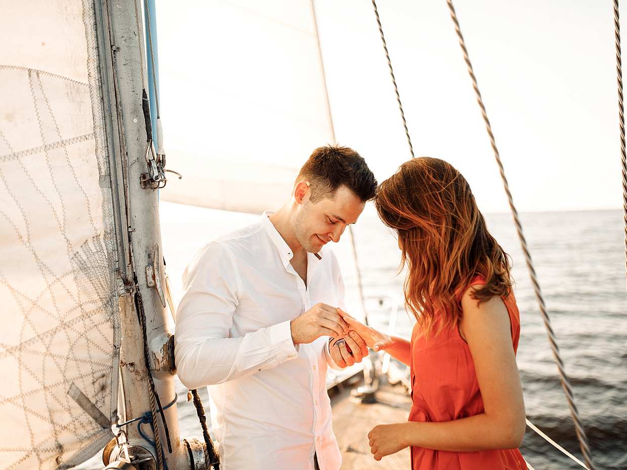 Anniversary or Proposal on a Private Yacht