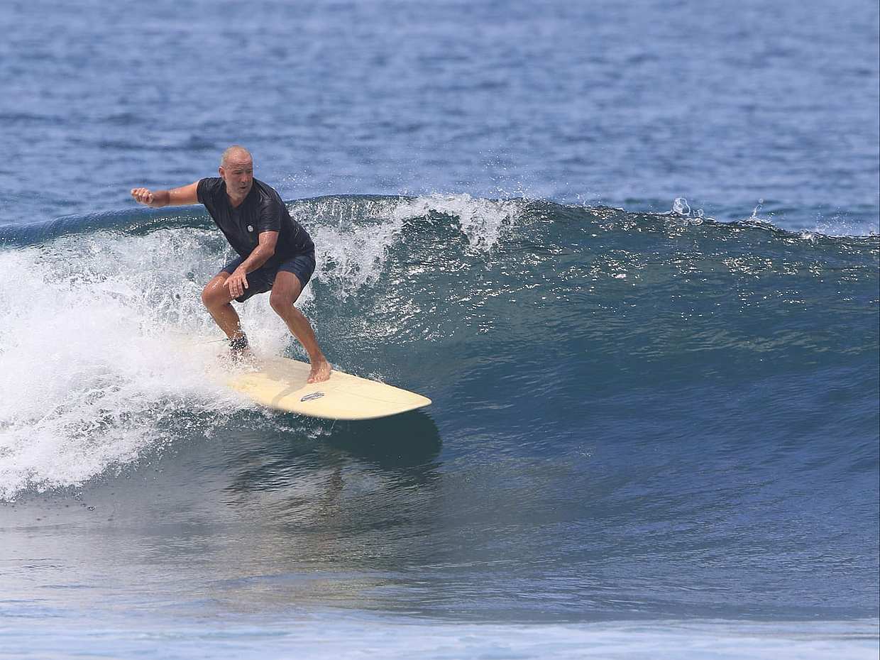 Guide de surf privé