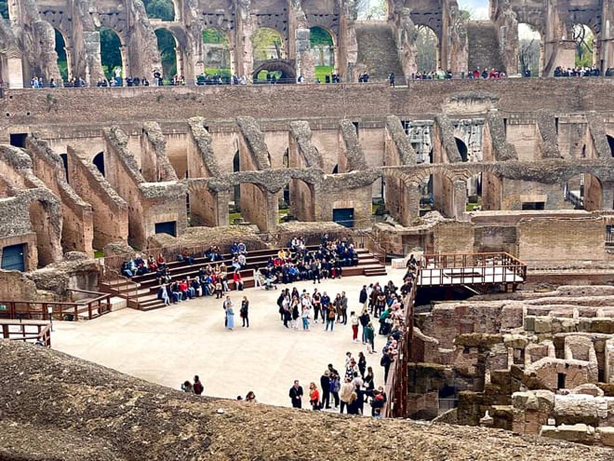 Rome Uncovered: Colosseum Arena Floor + Private Golf Cart Tour of Rome, photo 3