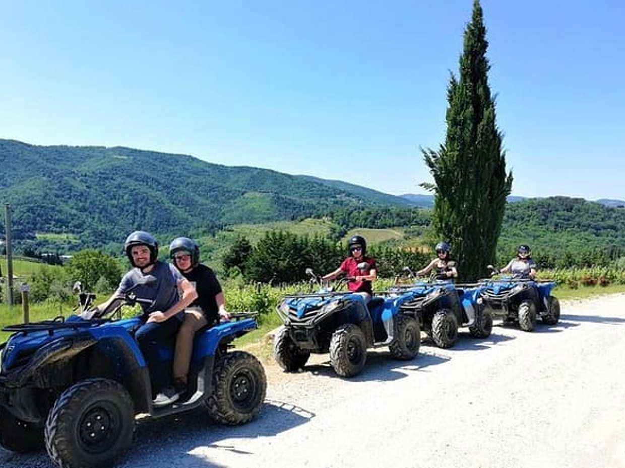 Quad Tour ATV Adventure in Chianti. Lunch and Wine Tasting, photo 2