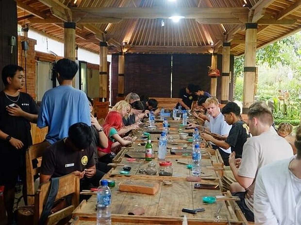 Ubud Silver Jewelry Making Class with Temple, Monkey Forest, photo 4