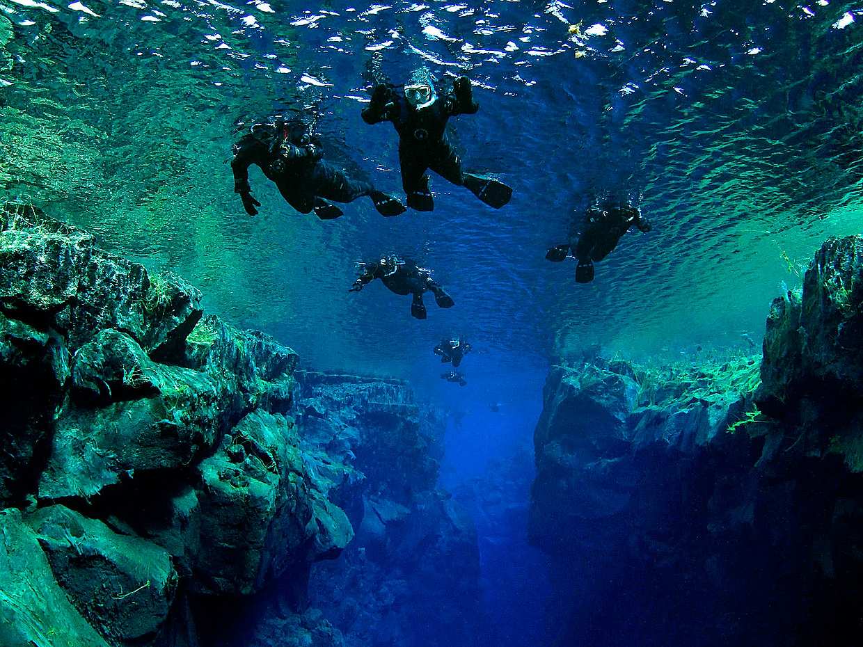 Silfra Freedive and Fontana Geothermal Baths Tour, Iceland