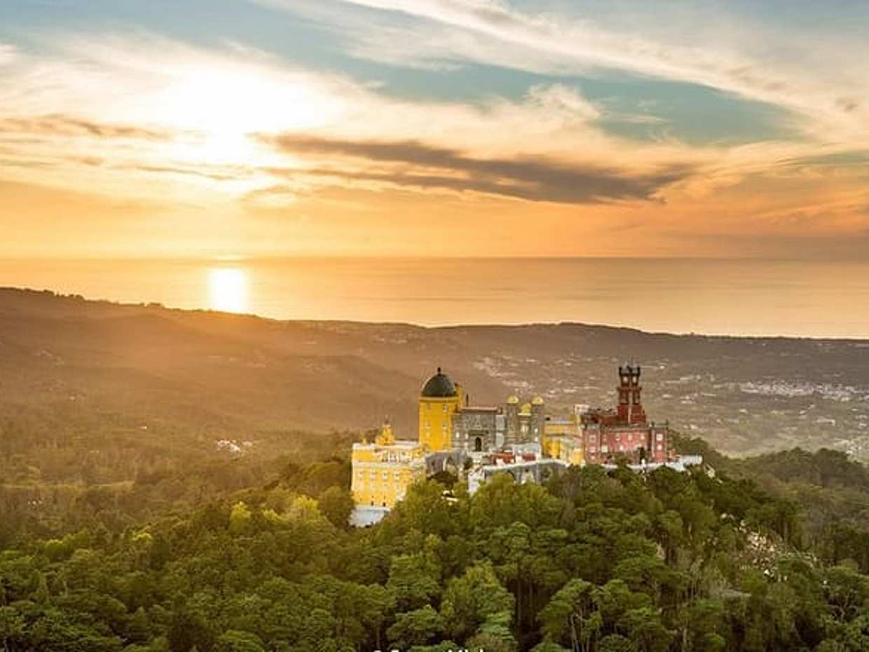 Privattour Sintra von Lissabon Paläste von Pena und Regaleira in Portugal