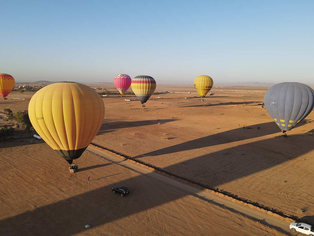 Heißluftballonfahrt über Marrakesch in Marokko, Heißluftballonfahrten in Marrakesch, photo 4