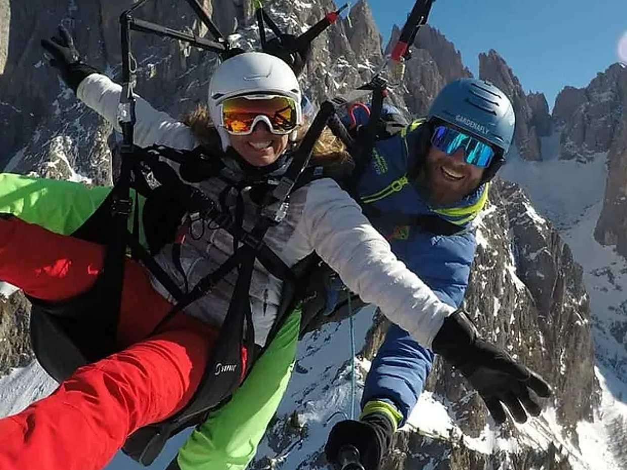 30-minütiges Paragliding in Frankreich, Courchevel
