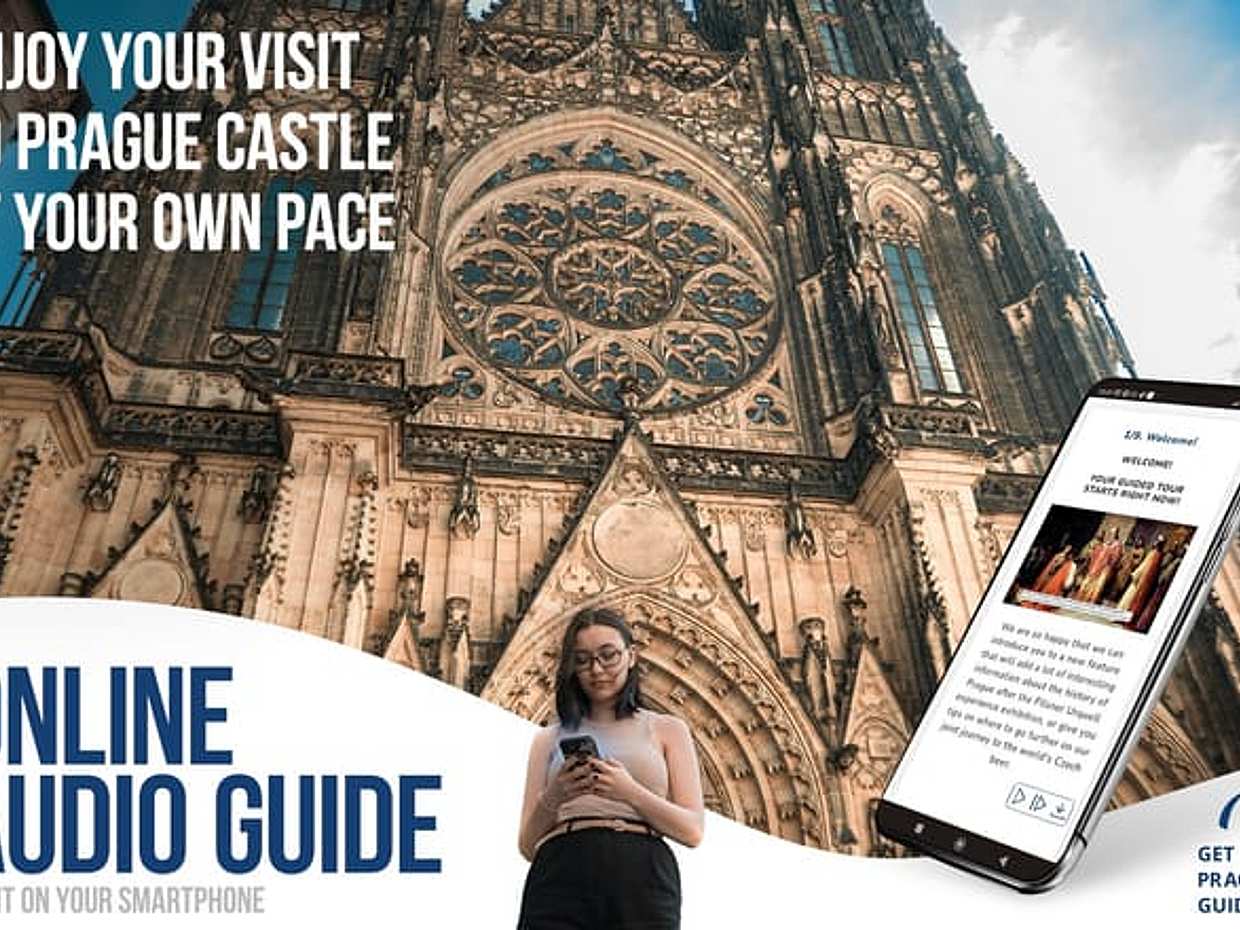 "Guide audio de l'intérieur du Château de Prague en Tchéquie"