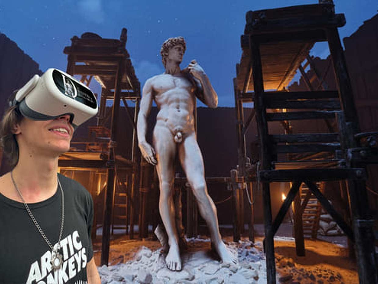 Michelangelo's David: skip the line entry ticket & Virtual Reality experience