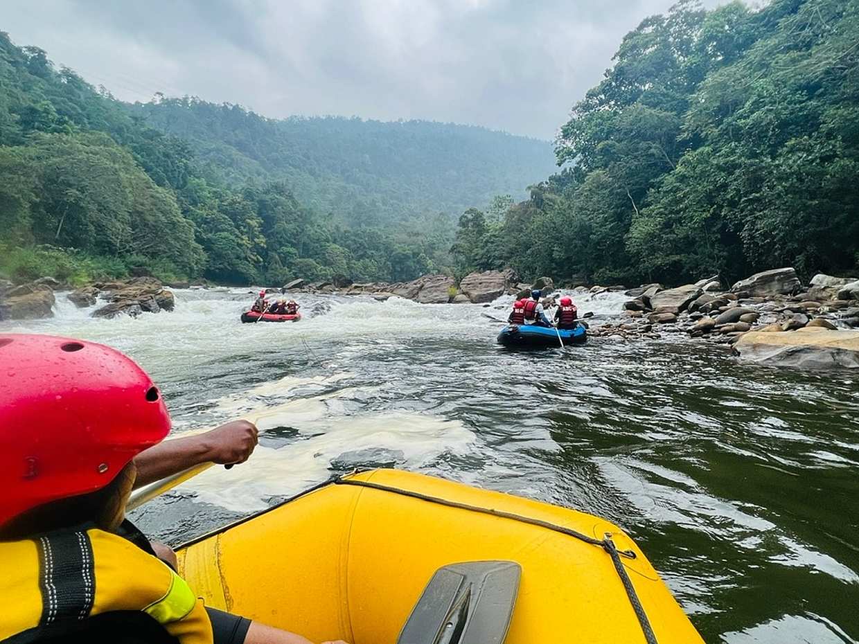 White Water Rafting in Kithulgala in Sri Lanka, Bentota