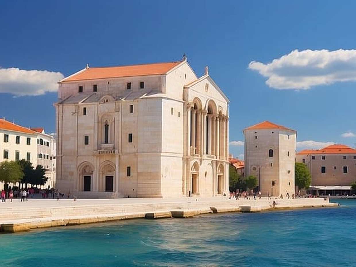 Zadar Private Vehicle Transfer from Split with Sightseeing Stop