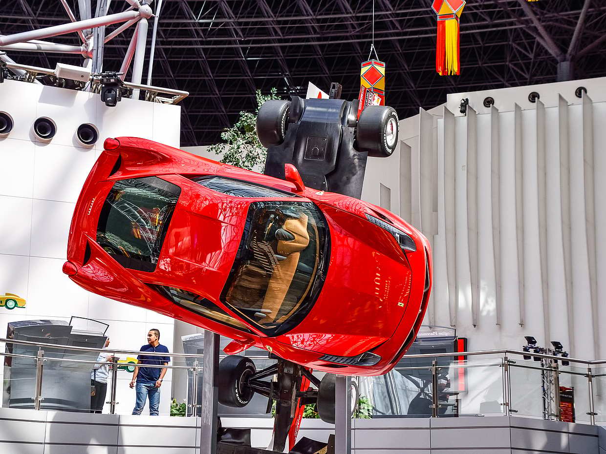Private Transfer from Dubai to Ferrari World Abu Dhabi in United Arab Emirates