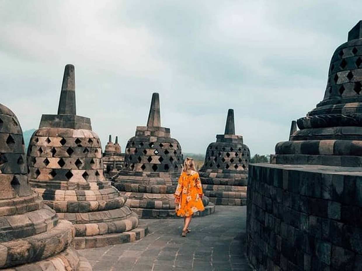 Borobudur climb UP, Prambanan & 1 Other Destination on Request