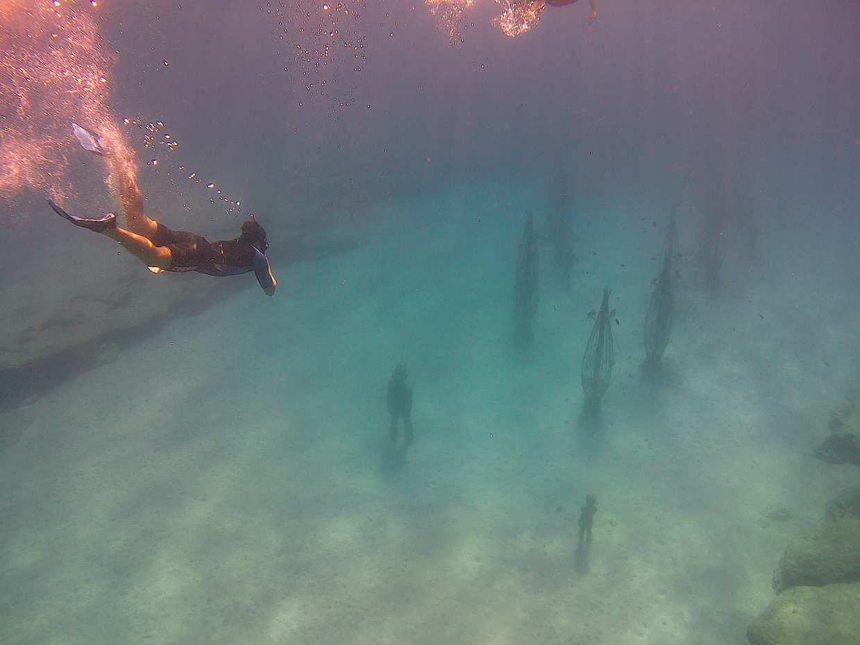 Snorkelling on MUSAN (underwater museum of Ayia Napa), photo 4