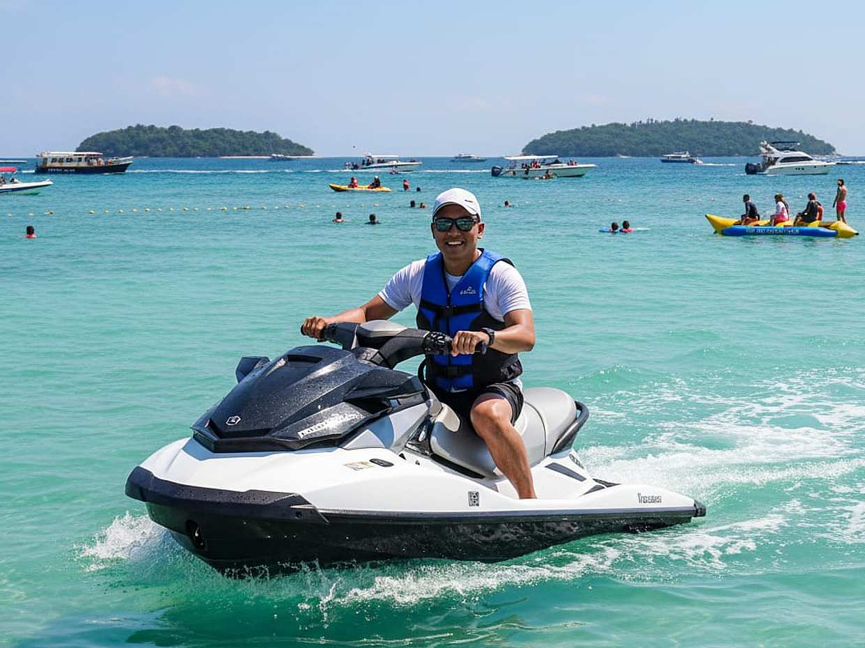 Bali Water Sports Package - Package A: Parasailing, Banana Boat & Jet Ski in Indonesia, photo 4