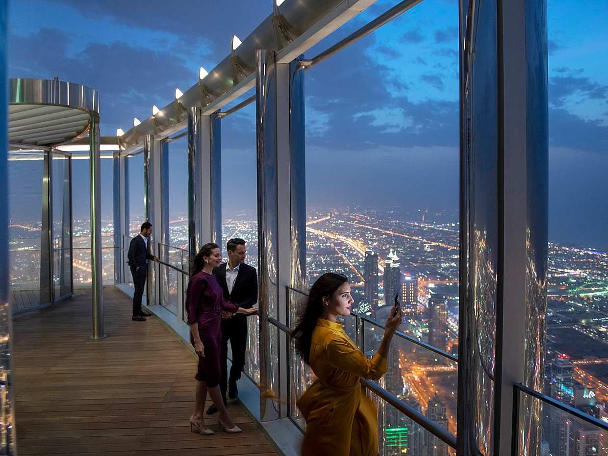 Burj Khalifa 148. Kat PRIME Zamanı + Birleşik Arap Emirlikleri'nde Sualtı Hayvanat Bahçesi Kombosu
