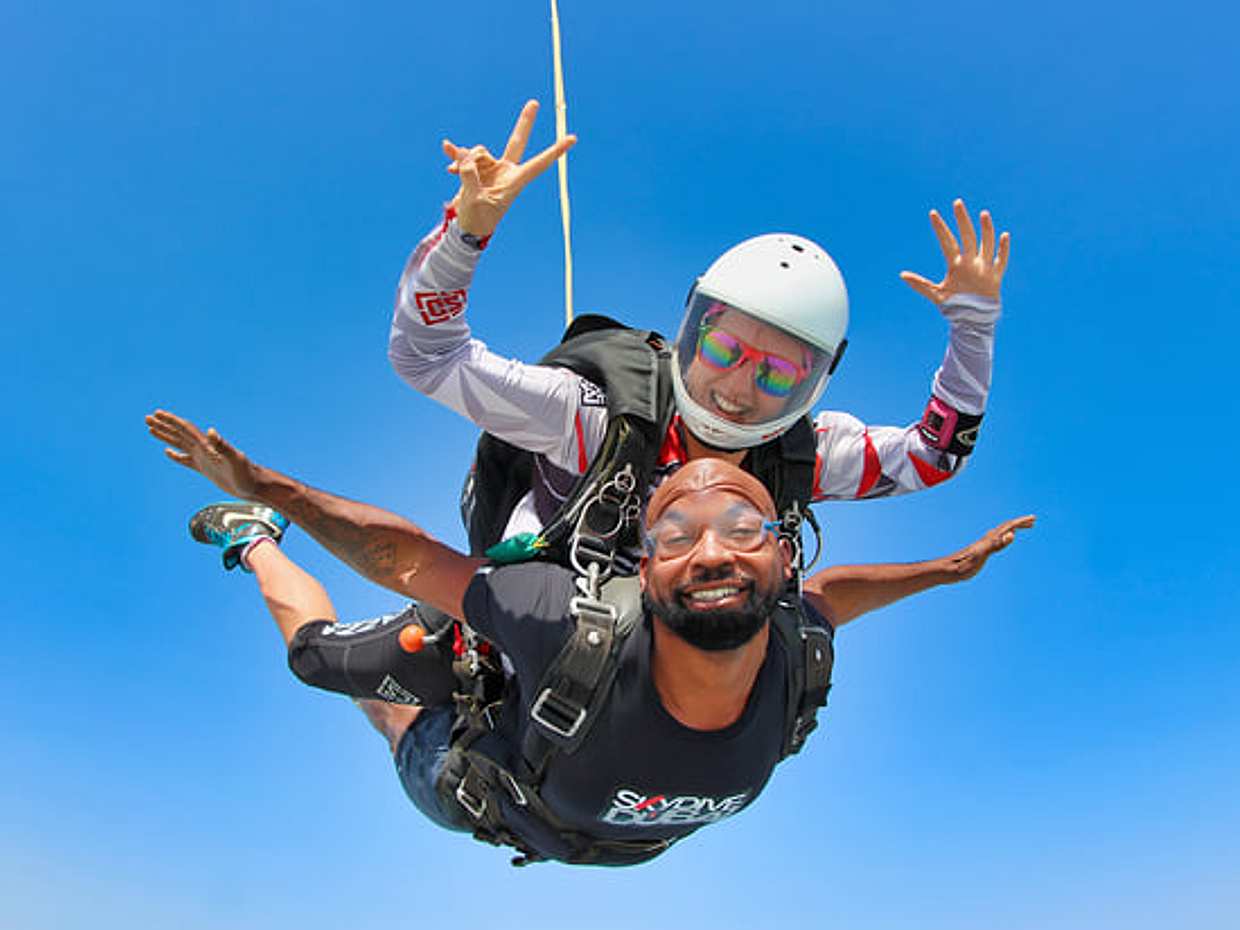 Skydive Dubai bij Desert Drop Zone in Verenigde Arabische Emiraten., photo 3