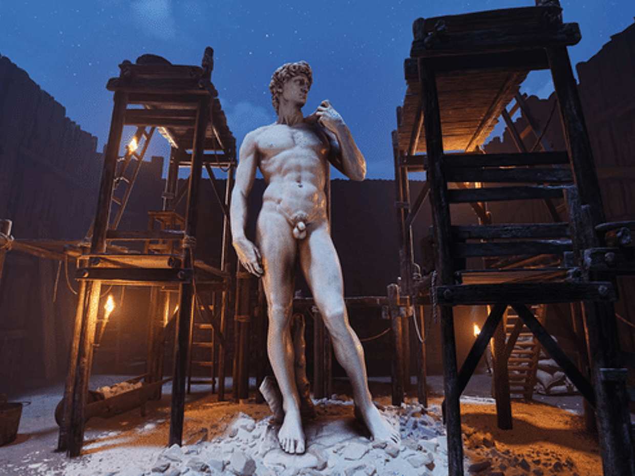 Michelangelo'David Live the creation VR experience, photo 5