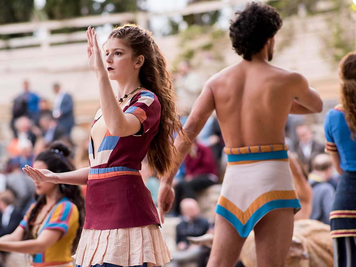Knossos Palace and Minoan Performance from Rethymno in Greece, photo 3