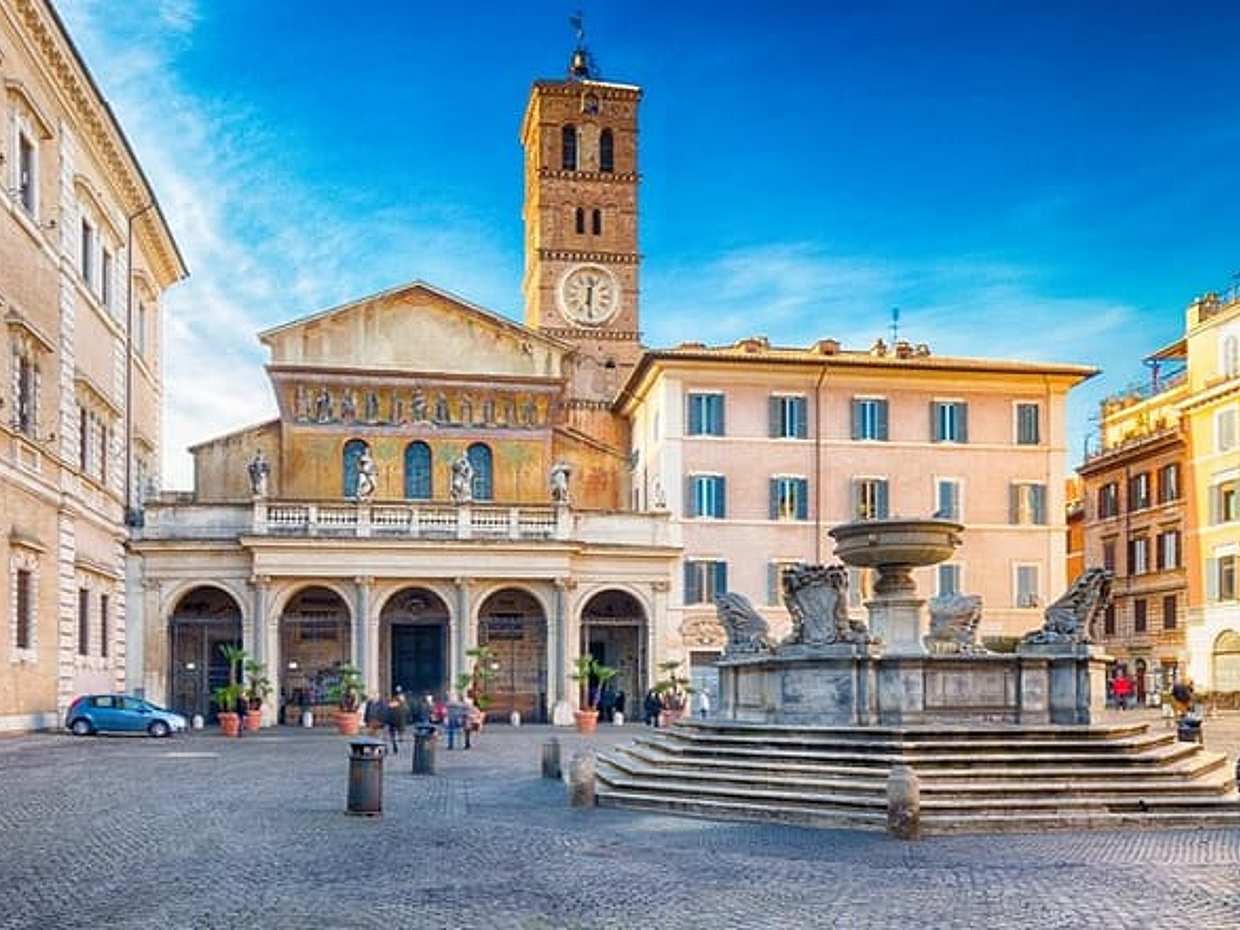 "Roma: Tesoros Escondidos de Trastevere Búsqueda del Tesoro Autoguiada en Italia"