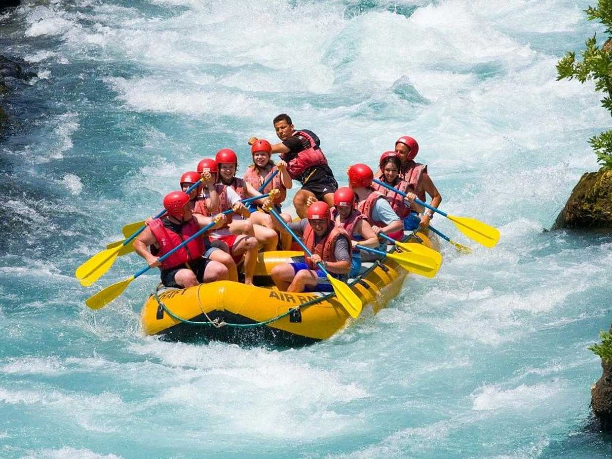 Antalya Rafting Tour v Turecku, okres Antalya.
