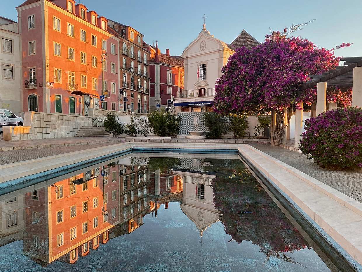 Highlights of Lisbon city Center in Portugal