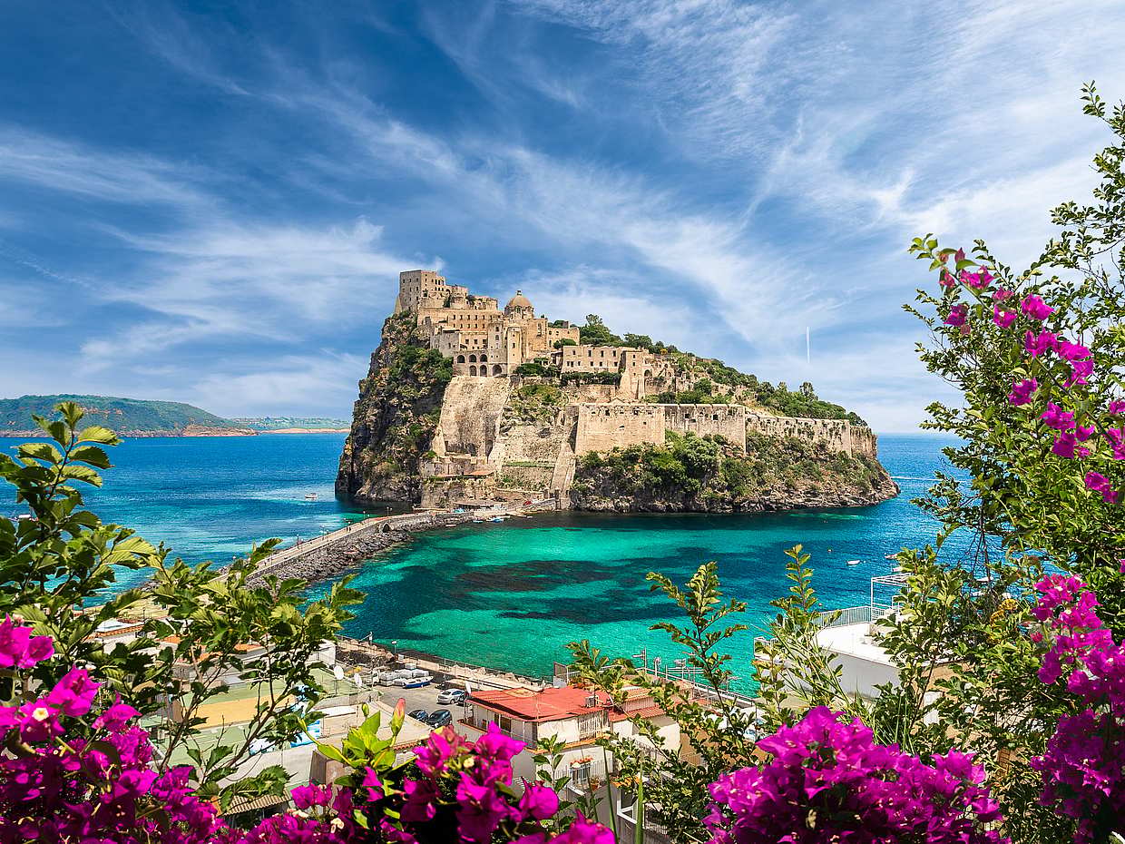 Boat Excursion with Lunch on Board to Discover Ischia, Italy