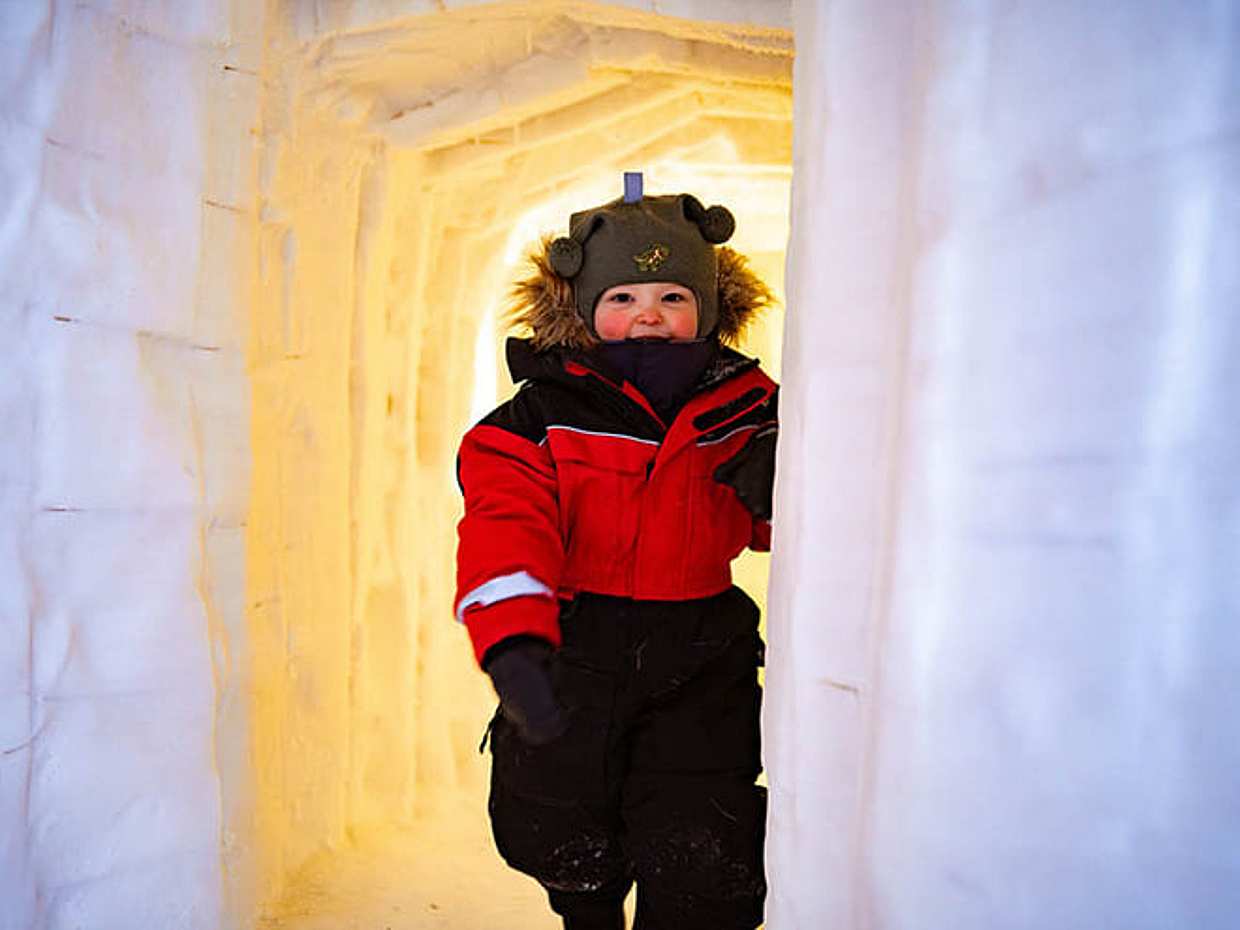 Blue Moment at Polarman’s Camp — early evening winter experience, Levi ®, photo 2