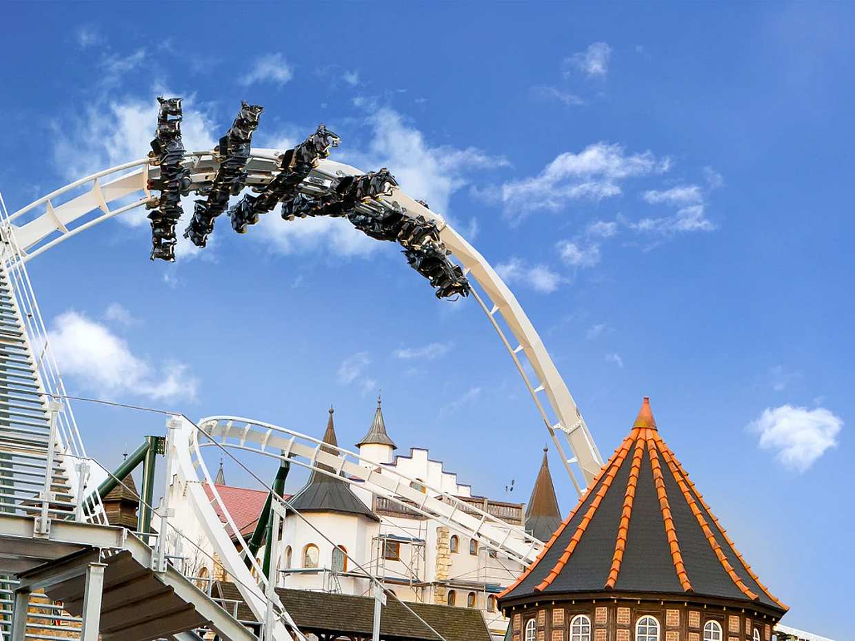 Dzień pełen emocji i szczęścia w parku rozrywki Heide Park.
 w Niemczech, Dortmund, photo 3