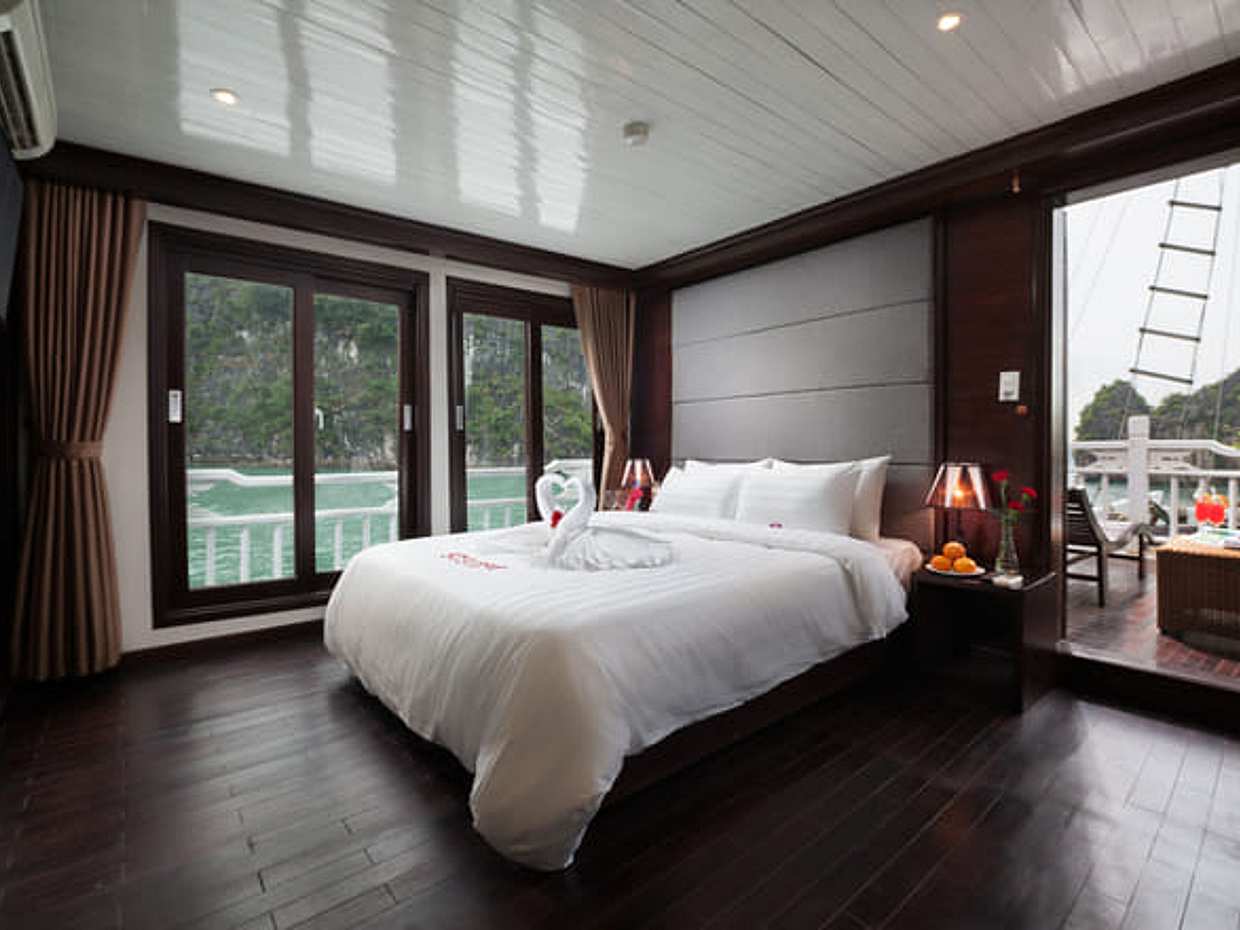 Halong Bay Mid Range Overnight Cruise ( 2 days 1 night), Vietnam