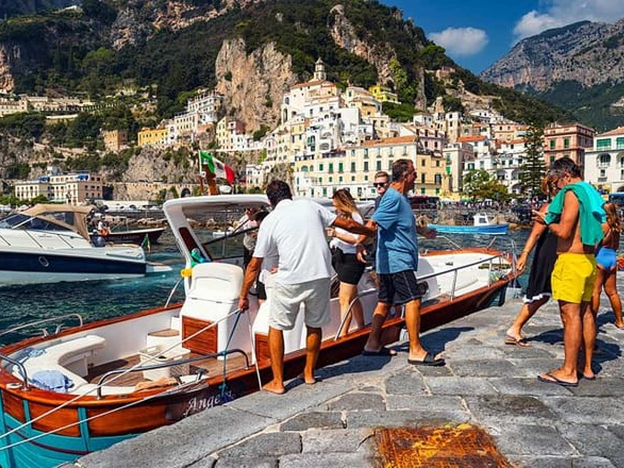 Amalfi Coast Small Group Boat Tour from Sorrento with Positano, photo 3