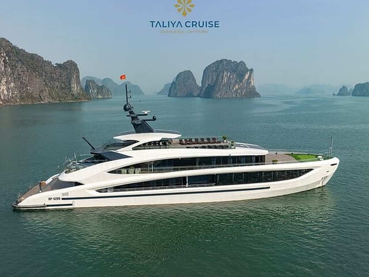 Taliya Modern Yacht Style in Halong Bay with Luxury Service