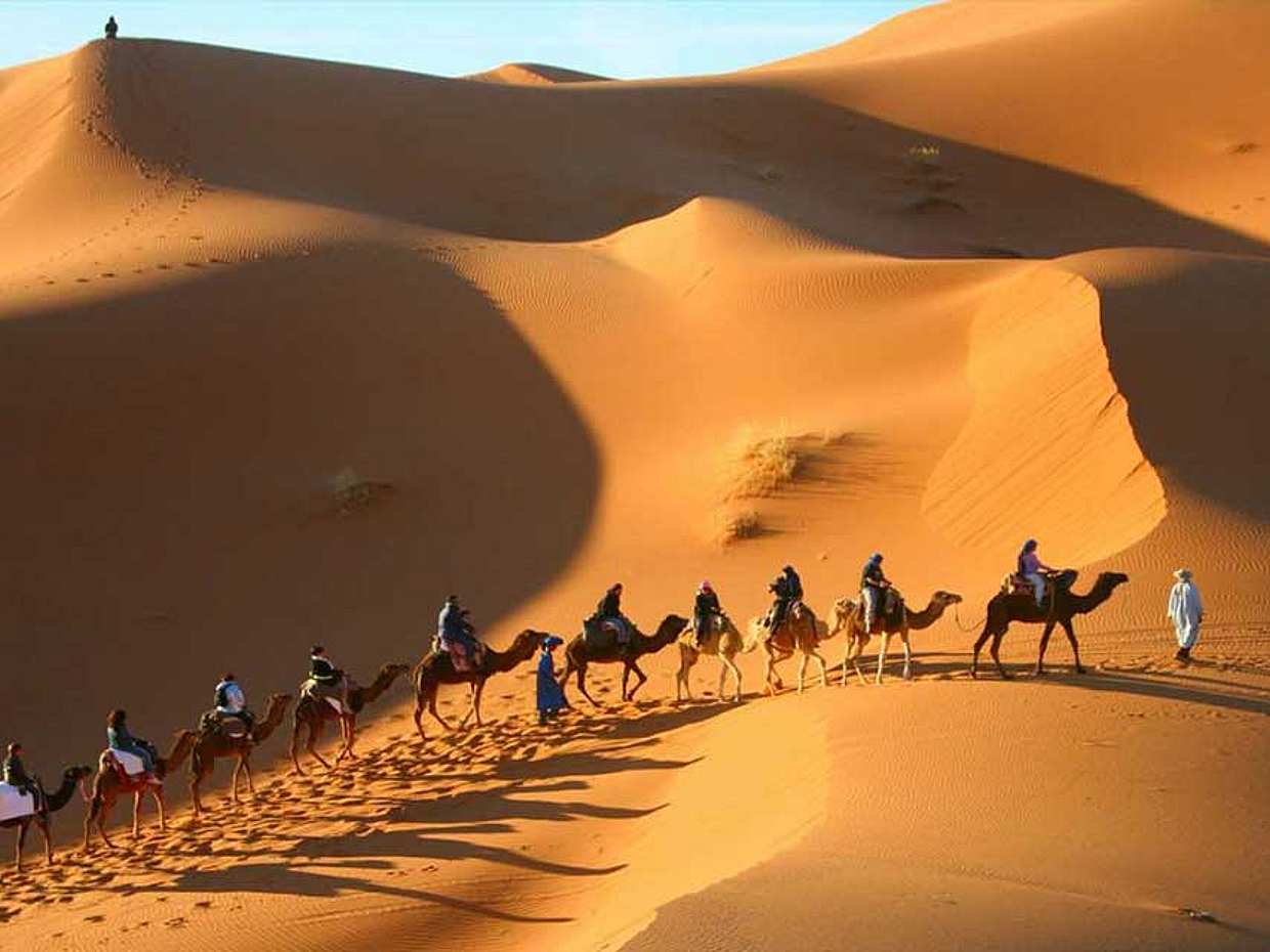 3-tägige Luxus-Tour von Marrakesch zur Merzouga-Wüste in Marokko
