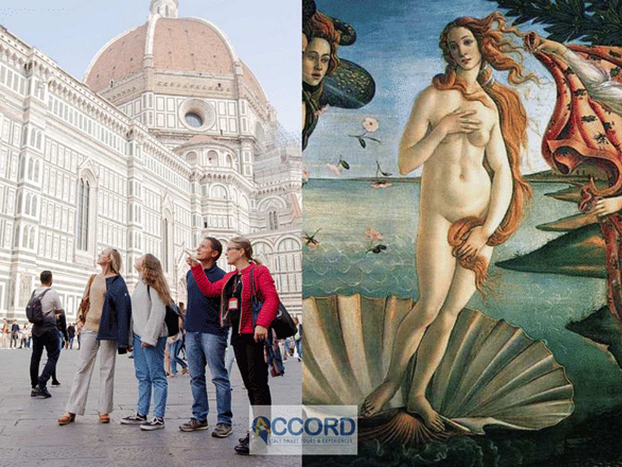 Best of Florence: Walking Tour & Uffizi Gallery Audio Guided Visit led by Tour Leader