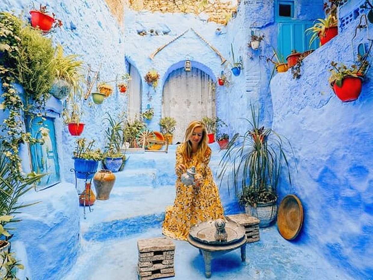 Blue City Tour from Marrakech: Private 4-Day Luxury Tour to Chefchaouen