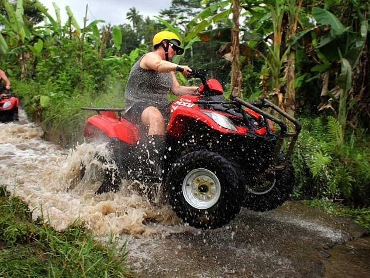 Bali: Ubud ATV Quad Bike Tour in Indonesien, Ubud Velo Tour
