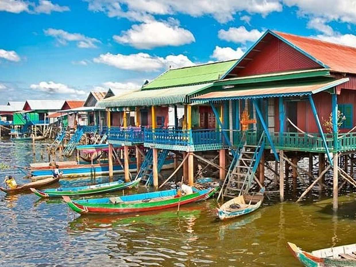 Paseo por las aldeas flotantes de Kompong Phluk desde Siem Reap en Camboya, Krong Siem Reap